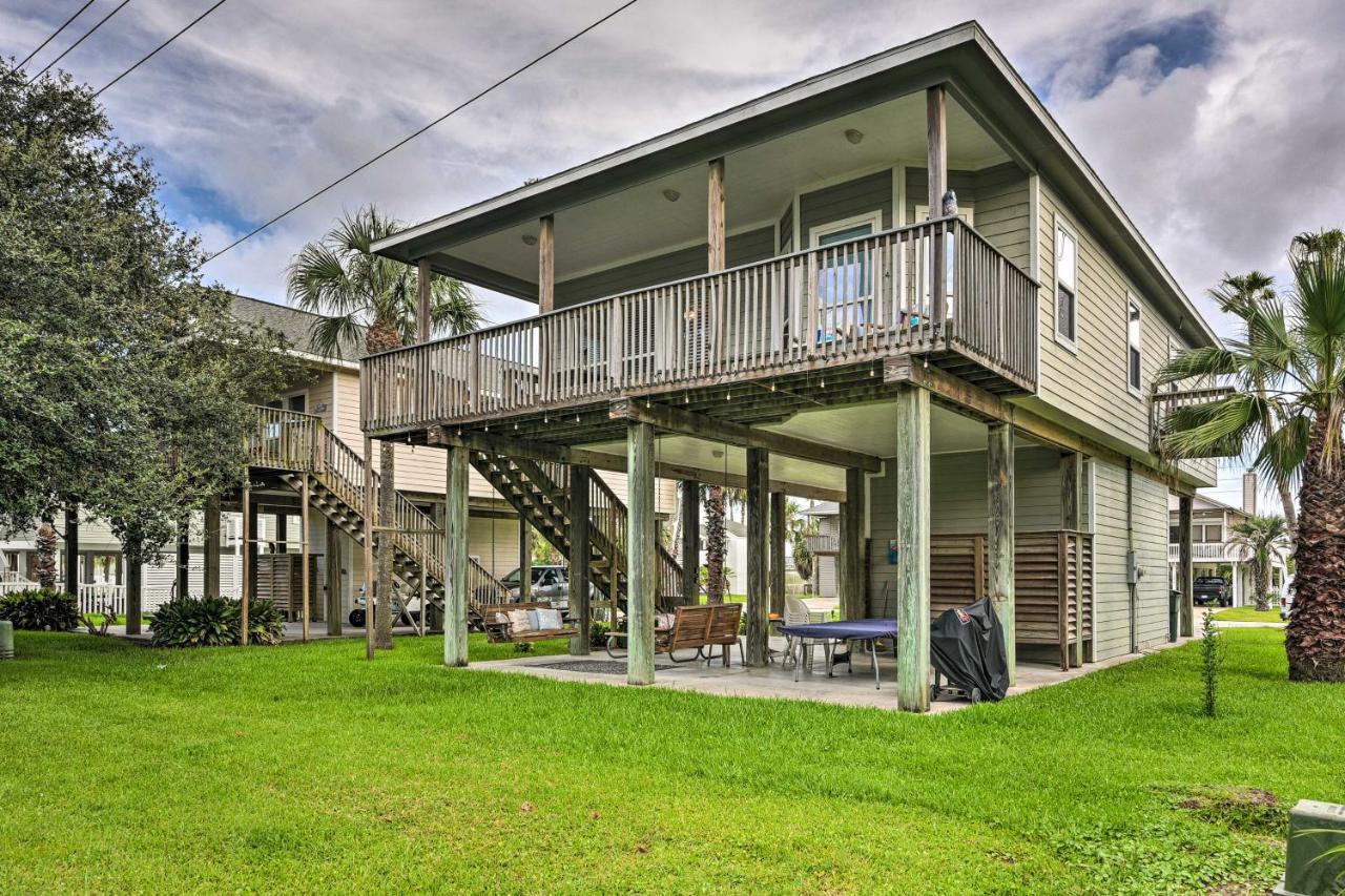 Salty Dog Galveston House Less Than 1 Mi To Beach! Villa Exterior photo