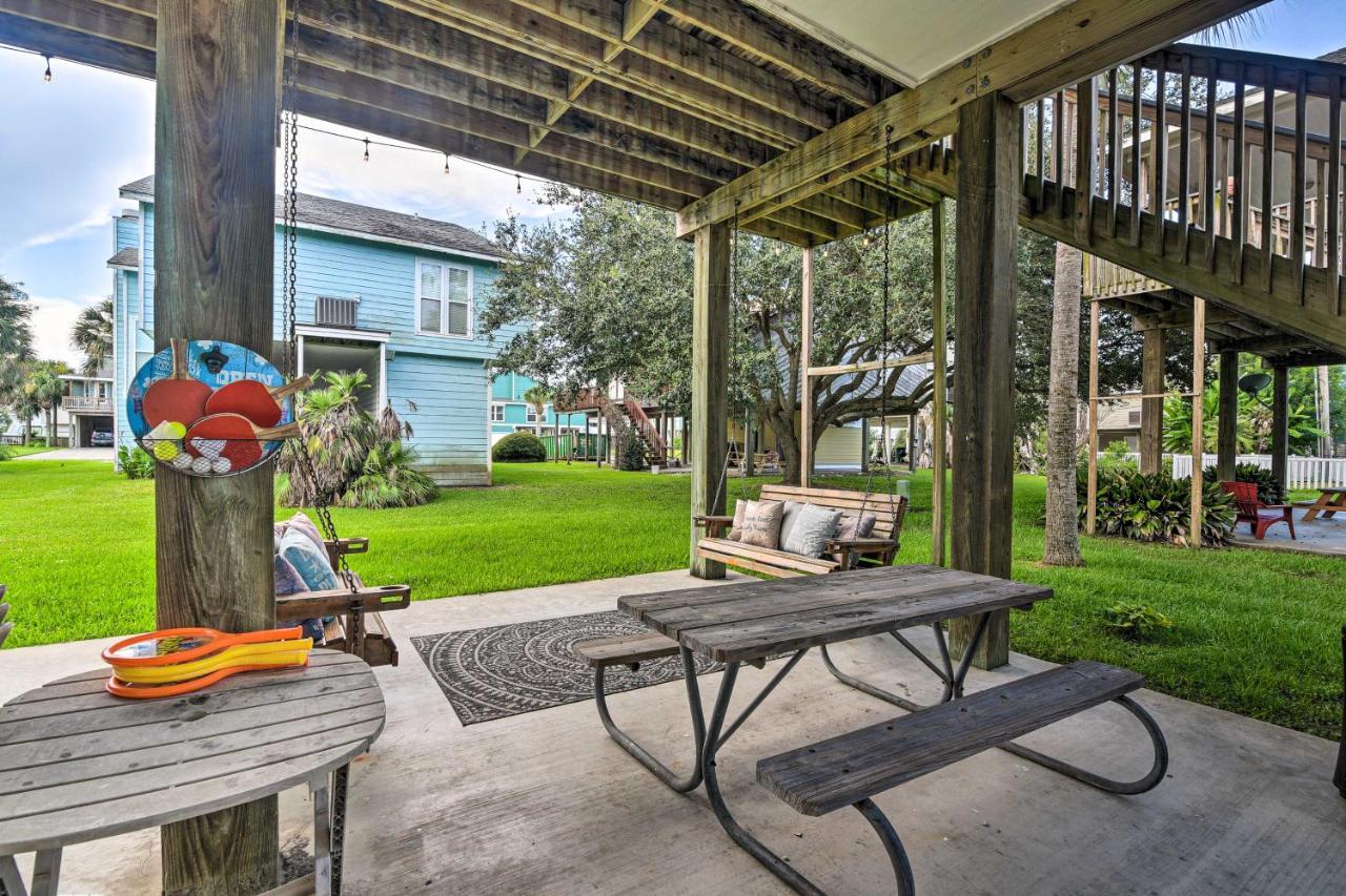 Salty Dog Galveston House Less Than 1 Mi To Beach! Villa Exterior photo